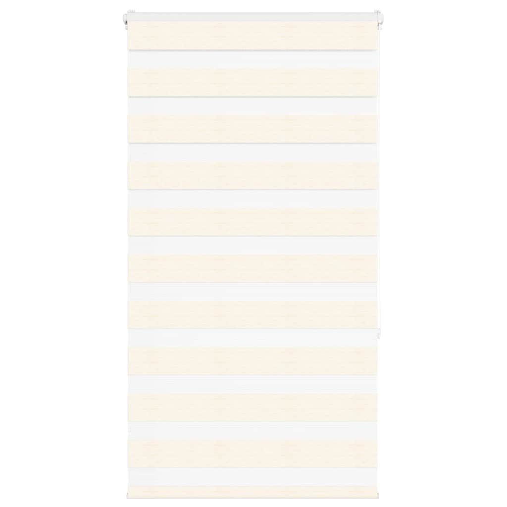 Vidaxl zebra rolgordijn 75x150 cm stofbreedte 70,9 cm marmerbeige