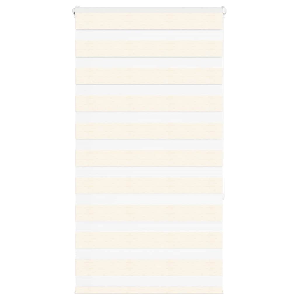 Vidaxl Zebra Roller Blind 75x150 cm Larghezza polvere 70,9 cm Marmerbeige