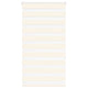 Vidaxl Zebra Roller Blind 75x150 cm Larghezza polvere 70,9 cm Marmerbeige