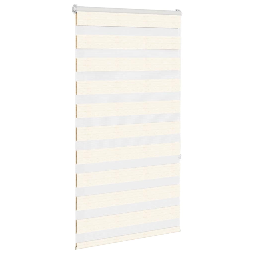 Vidaxl Zebra Roller Blind 75x150 cm Larghezza polvere 70,9 cm Marmerbeige