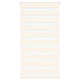 Vidaxl Zebra Roller Blind 85x150 cm Larghezza polvere 80,9 cm Marmerbeige