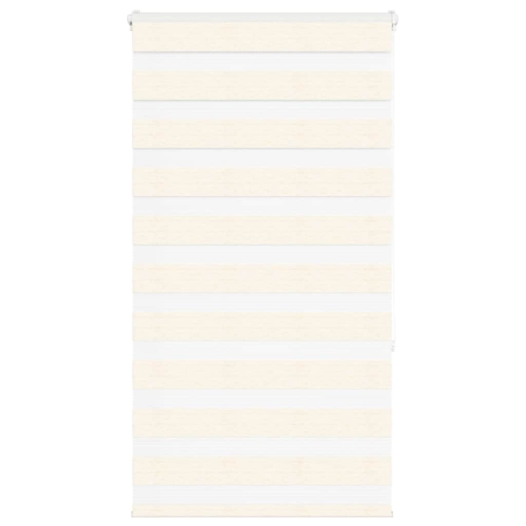 Vidaxl zebra rolgordijn 90x150 cm stofbreedte 85,9 cm marmerbeige