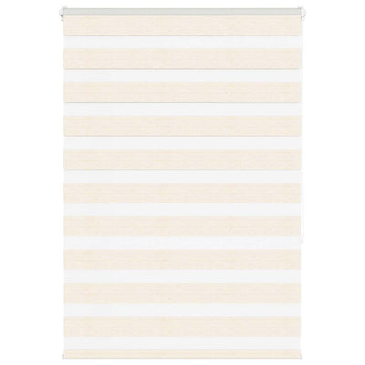 Vidaxl zebra rolgordijn 95x150 cm stofbreedte 90,9 cm marmerbeige