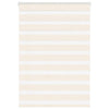 Vidaxl Zebra Roller Blind 95x150 cm Larghezza polvere 90,9 cm Marmerbeige