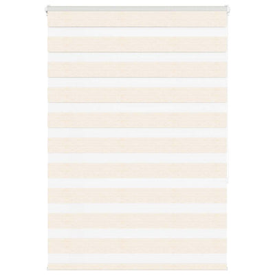 Vidaxl zebra rolgordijn 100x150 cm stofbreedte 95,9 cm marmerbeige