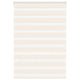 Vidaxl Zebra Roller Blind 100x150 cm Larghezza polvere 95,9 cm Marmerbeige
