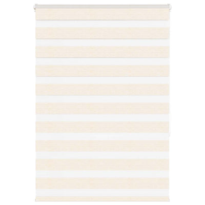 Vidaxl zebra cieco 105x150 cm Larghezza polvere di polvere da 100,9 cm in poliestere marmobige