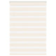 Vidaxl Zebra Roller Blind 110x150 cm Larghezza polvere 105,9 cm Marmerbeige