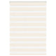 Vidaxl Zebra Roller Blind 115x150 cm Larghezza polvere 110,9 cm Marmerbeige
