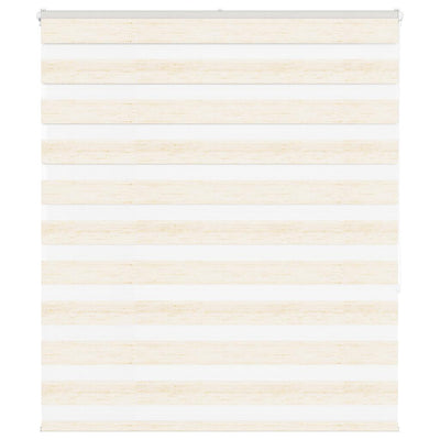 Vidaxl zebra rolgordijn 120x150 cm stofbreedte 115,9 cm marmerbeige