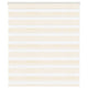 Vidaxl Zebra Roller Blind 105x150 cm Larghezza polvere 100,9 cm Marmerbeige