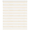 Vidaxl Zebra Roller Blind 135x150 cm Larghezza polvere 130,9 cm Marmerbeige