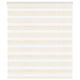 Vidaxl Zebra Roller Blind 135x150 CM Ancho de polvo 130.9 cm Marmerbeige