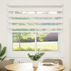 Vidaxl Zebra Roller Blind 140x150 cm Larghezza polvere 135,9 cm Marmerbeige