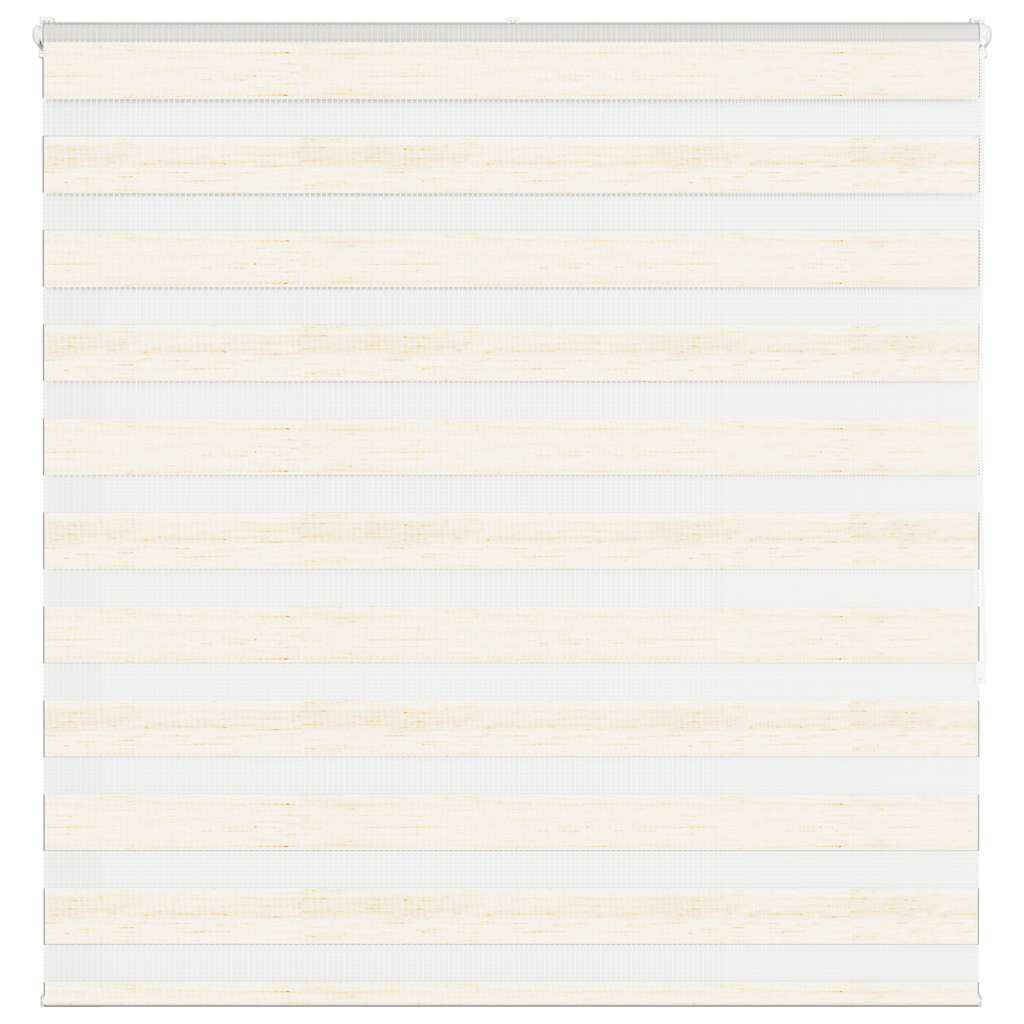 Vidaxl zebra blind 145x150cm stofbreedte 140,9cm polyester marmerbeige