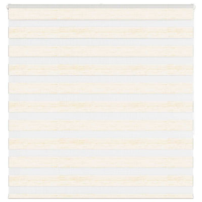 Vidaxl Zebra Roller Blind 150x150 cm Larghezza polvere 145,9 cm Marmerbeige