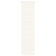 Vidaxl Zebra Roller Blind 60x200 cm de ancho de polvo Beige 55.9 cm
