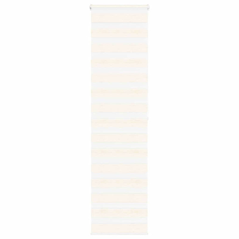 Vidaxl Zebra Roller Blind 65x200 cm de ancho de polvo de 60,9 cm de mármolbige