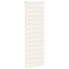 Vidaxl Zebra Roller Blind 70x200 cm Larghezza polvere 65,9 cm Marmerbeige