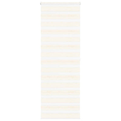 Vidaxl Zebra Roller Blind 75x200 cm Larghezza polvere 70,9 cm Marmerbeige