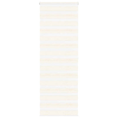 Vidaxl Zebra Roller Blind 80x200 cm Larghezza polvere 75,9 cm Marmerbeige
