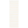 Vidaxl Zebra Roller Blind 85x200 cm Larghezza polvere 80,9 cm Marmerbeige