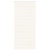 Vidaxl Zebra Roller Blind 95x200 cm Larghezza polvere 90,9 cm Marmerbeige
