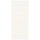 Vidaxl Zebra Roller Blind 100x200 cm Larghezza polvere 95,9 cm Marmerbeige