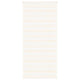 Vidaxl Zebra Roller Blind 115x200 cm Larghezza polvere 110,9 cm Marmerbeige