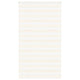 Vidaxl Zebra Roller Blind 120x200 cm Larghezza polvere 115,9 cm Marmerbeige