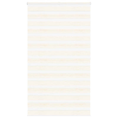 Vidaxl Zebra Roller Blind 120x200 cm Larghezza polvere 115,9 cm Marmerbeige