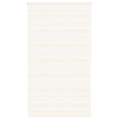 Vidaxl Zebra Roller Blind 125x200 cm Larghezza tessuto 120,9 cm Marmerbeige