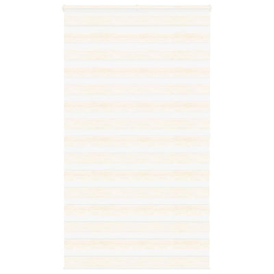 Vidaxl Zebra Roller Blind 130x200 cm Larghezza tessuto 125,9 cm Marmerbeige