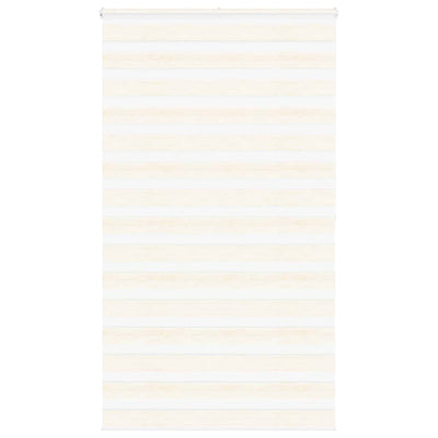 Vidaxl Zebra Roller Blind 135x200 cm Larghezza polvere 130,9 cm Marmerbeige
