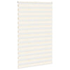 Vidaxl Zebra Roller Blind 140x200 cm Larghezza polvere 135,9 cm Marmerbeige
