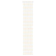 Vidaxl Zebra Roller Blind 40x230 cm Larghezza tessuto 35,9 cm Marmerbeige