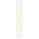 Vidaxl Zebra Roller Blind 50x230 cm Larghezza tessuto 45,9 cm Marmerbeige