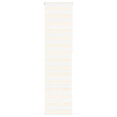 Vidaxl Zebra Roller Blind 55x230 CM Fabric Ancho 50.9 cm Marmerbeige