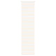 Vidaxl Zebra Roller Blind 60x230 cm de ancho de polvo Beige 55.9 cm