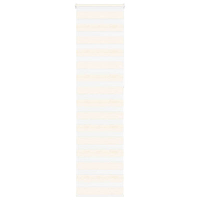 Vidaxl Zebra Roller Blind 65x230 cm Larghezza tessuto 60,9 cm Marmerbeige