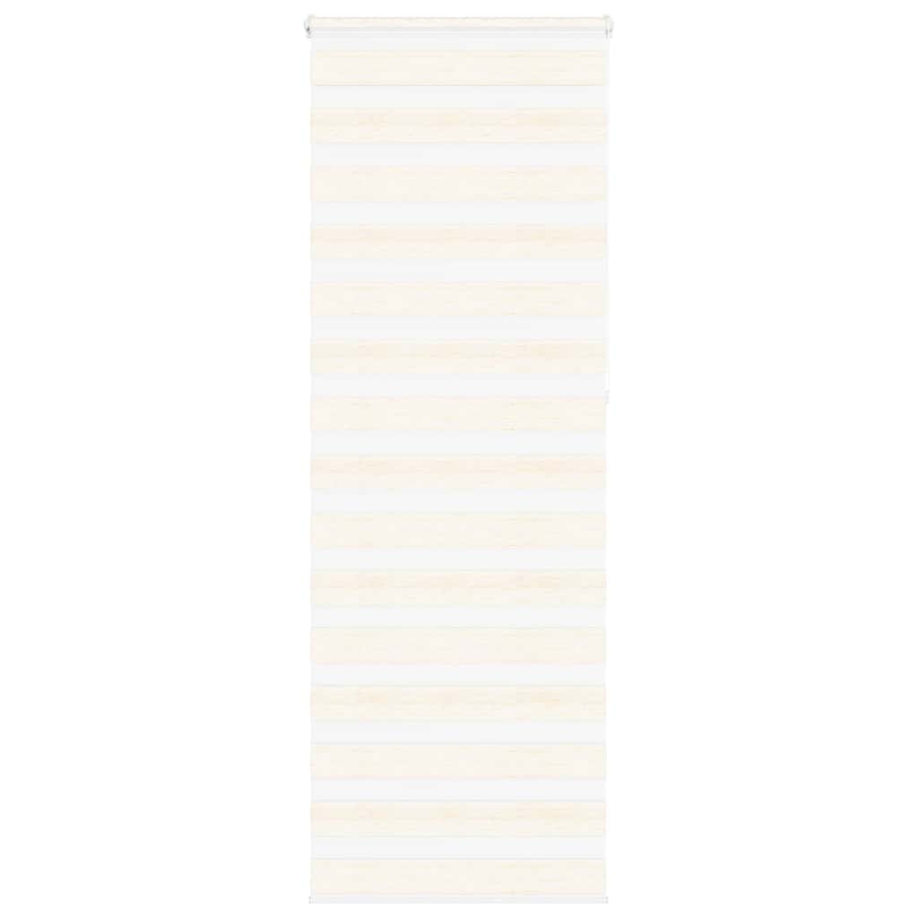 Vidaxl Zebra Roller Blind 70x230 cm Larghezza polvere 65,9 cm Marmerbeige