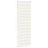 Vidaxl Zebra Roller Blind 70x230 cm Larghezza polvere 65,9 cm Marmerbeige