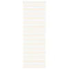 Vidaxl Zebra Roller Blind 75x230 cm Larghezza tessuto 70,9 cm Marmerbeige