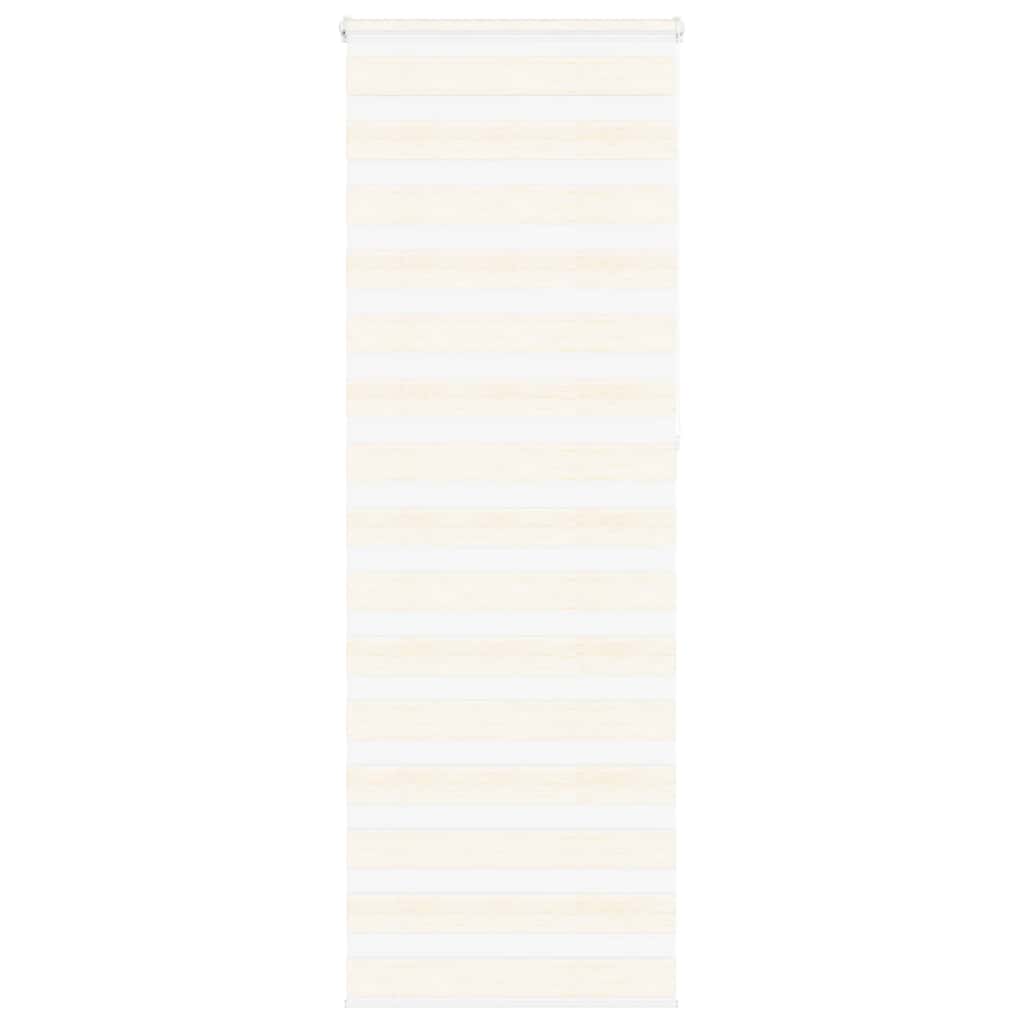Vidaxl zebra blind 80x230 cm stofbreedte 75,9 cm polyester marmerbeige