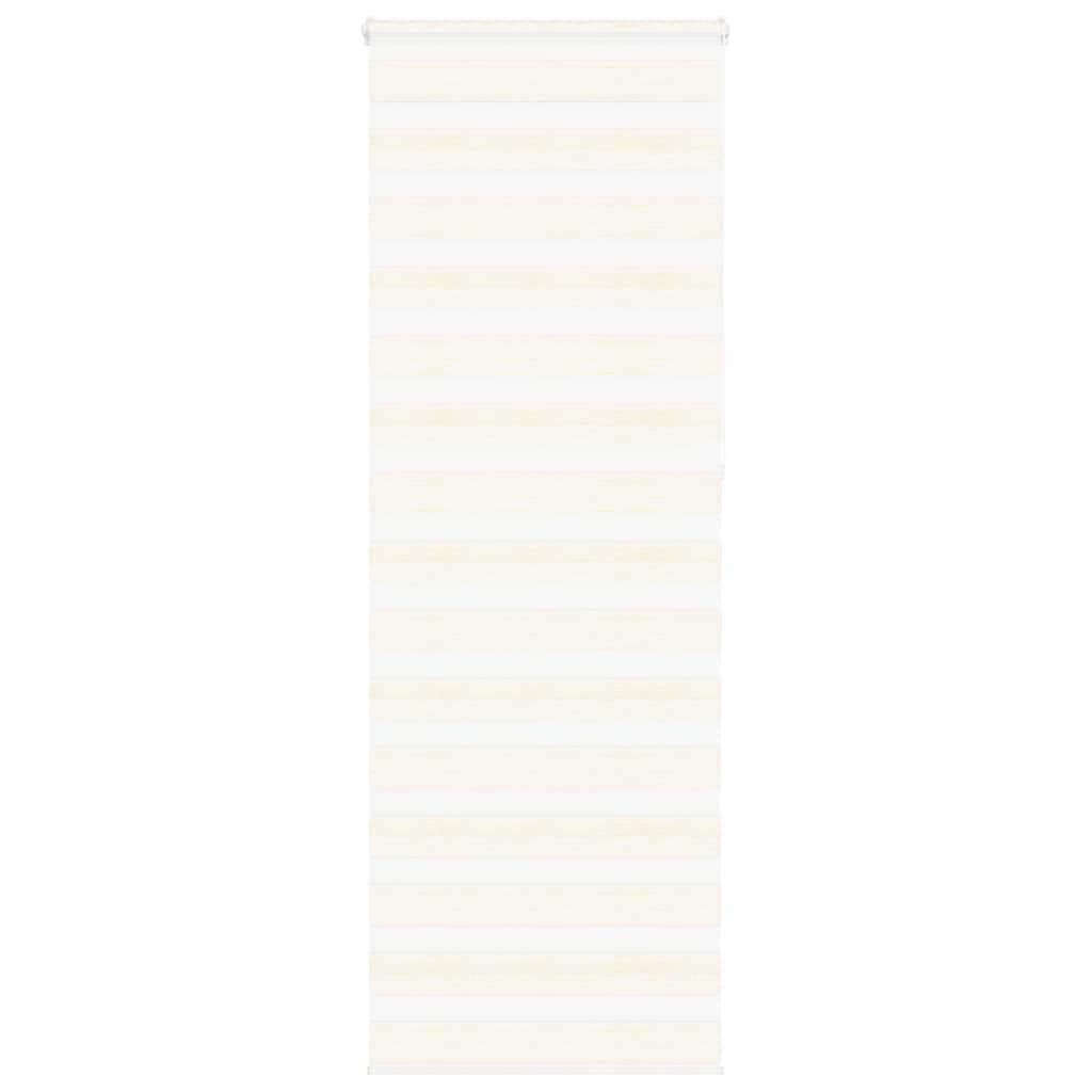 Vidaxl Zebra Roller Blind 85x230 cm Larghezza tessuto 80,9 cm Marmerbeige
