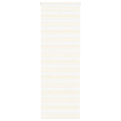 Vidaxl Zebra Roller Blind 85x230 cm Larghezza tessuto 80,9 cm Marmerbeige
