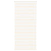 Vidaxl Zebra Roller Blind 100x230 CM Fabric Ancho 95.9 cm Marmerbeige