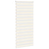 Vidaxl zebra rullo cieco 100x230 cm larghezza del tessuto 95,9 cm marmerbeige