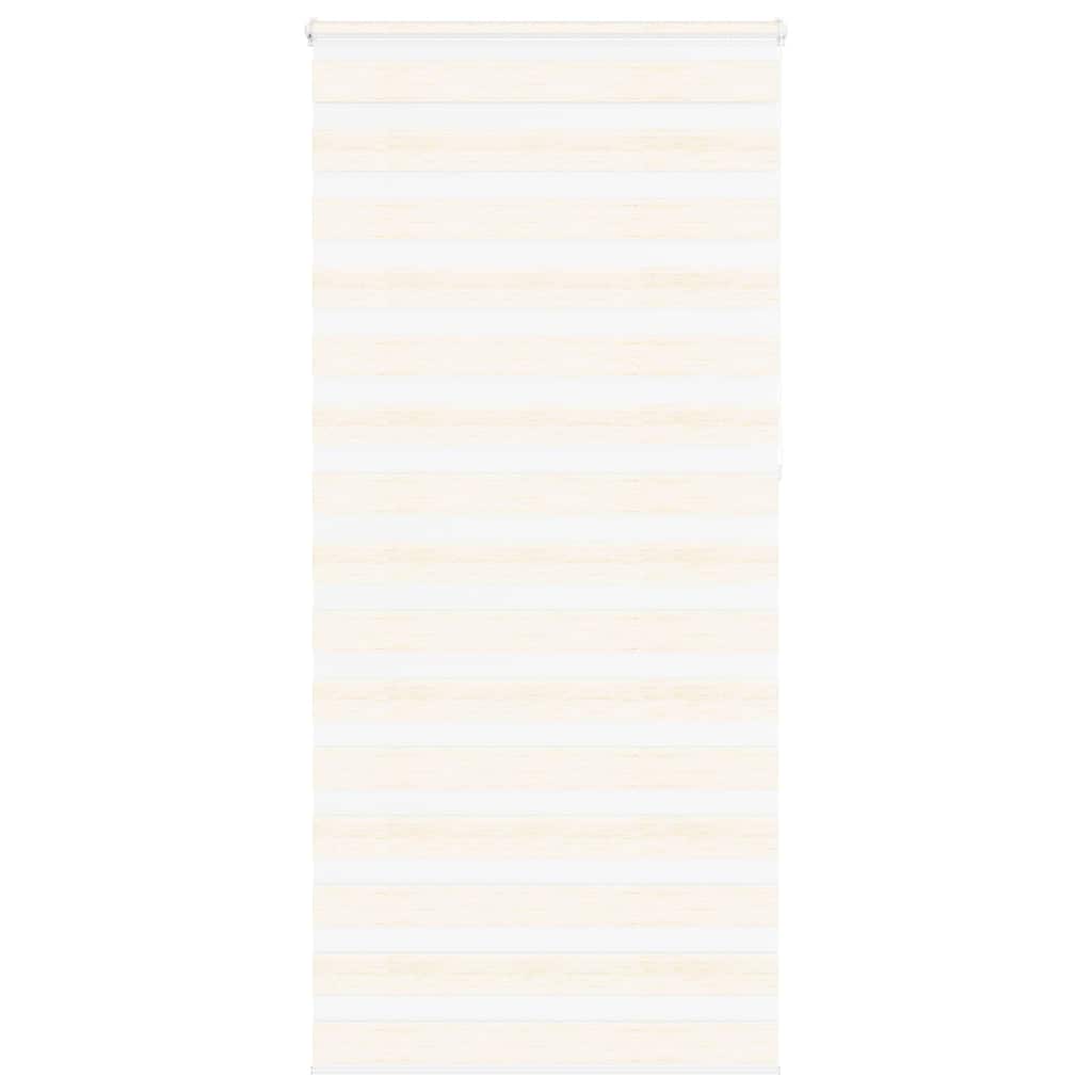 Vidaxl zebra blind 105x230cm stofbreedte 100,9cm polyester marmerbeige