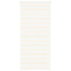 Vidaxl Zebra Roller Blind 110x230 cm Larghezza tessuto 105,9 cm Marmerbeige
